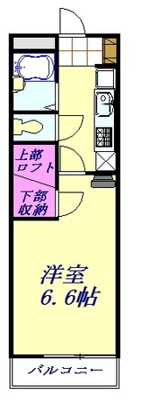 レオパレスモンジュイの物件間取画像